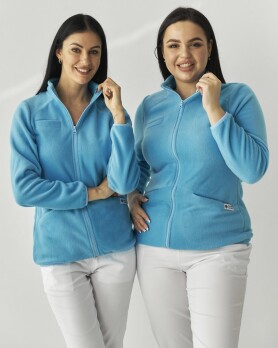 Medical sweatshirt women's fleece Dakota blue 406-333-842 (6613448) Medical sweatshirt women's fleece Dakota blue 406-333-842 (6613448) фото 1