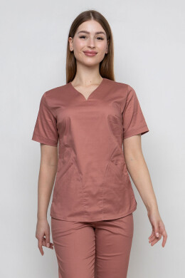 Medical stretch jacket Eva-stretch. Dry rose (5436995) Medical stretch jacket Eva-stretch. Dry rose (5436995) фото 1