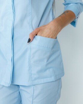 Medical suit women's Sakura azure 124-462-678 (6613338) Medical suit women's Sakura azure 124-462-678 (6613338) фото 6