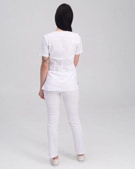 Medical suit for women Rio white 135-324-707 (6613225) Medical suit for women Rio white 135-324-707 (6613225) фото 2