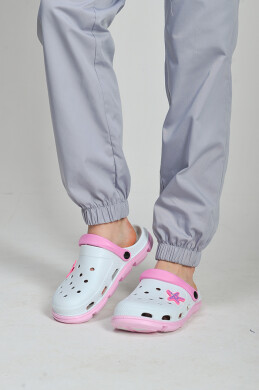 Women's jogger trousers. COTTON. Smoke (544959) Women's jogger trousers. COTTON. Smoke (544959) фото 2
