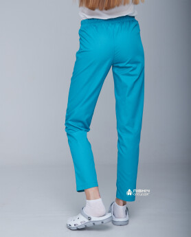 Women's medical trousers "Francesca" turquoise (3399108) Women's medical trousers "Francesca" turquoise (3399108) фото 10