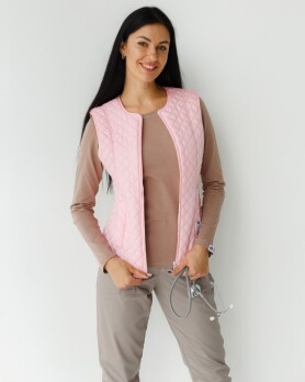 Medical insulated vest women's Geneva light pink 366-414-844 (6613200) Medical insulated vest women's Geneva light pink 366-414-844 (6613200) фото 6