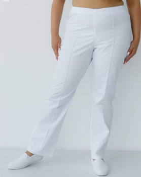 Women's medical pants white 163-324-726 / 387-324-758 (6613625) Women's medical pants white 163-324-726 / 387-324-758 (6613625) фото 4