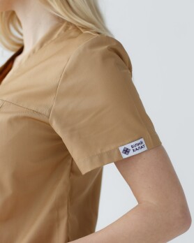 Medical shirt women's Topaz sandy 164-323-705 (6613483) Medical shirt women's Topaz sandy 164-323-705 (6613483) фото 5
