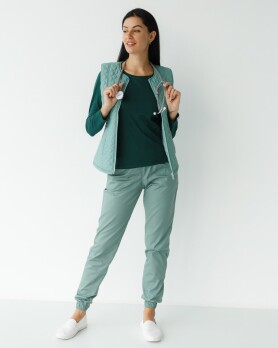 Medical insulated vest women's Geneva olive 366-327-844 (6613197) Medical insulated vest women's Geneva olive 366-327-844 (6613197) фото 2