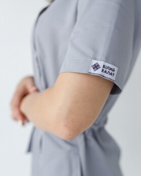 Medical tunic for women Naomi grey 151-328-679 (6613951) Medical tunic for women Naomi grey 151-328-679 (6613951) фото 7