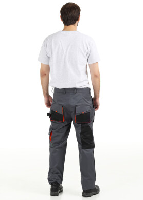 Work suit "TRITON" dark gray - pants and jacket (1276) Work suit "TRITON" dark gray - pants and jacket (1276) фото 6