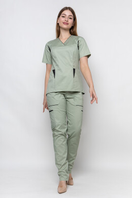 Medical suit Emelie-stretch, female. Pistachio (5436945) Medical suit Emelie-stretch, female. Pistachio (5436945) фото 1