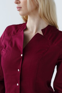 Medical shirt women's Lotus marsala 186-326-679 (6613543) Medical shirt women's Lotus marsala 186-326-679 (6613543) фото 3