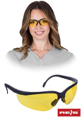 Safety glasses yellow OO-IDAHO-LIGHT (700110) Safety glasses yellow OO-IDAHO-LIGHT (700110) фото 1