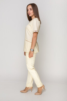 Костюм медичний Монік - стрейч. / Бр. завужені. Стрейчевий COTTON. Шампань (5410164) Костюм медичний Монік - стрейч. / Бр. завужені. Стрейчевий COTTON. Шампань (5410164) фото 12