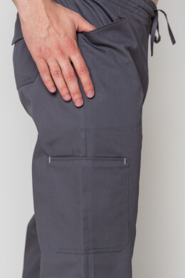 Trousers Praktik medical men's straight trousers. Asphalt (549982) Trousers Praktik medical men's straight trousers. Asphalt (549982) фото 2