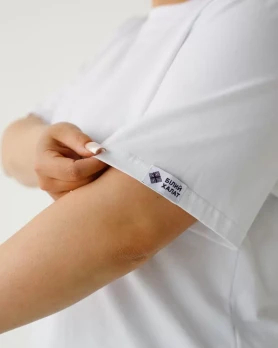 Medical basic T-shirt for women white 498-324-924 (6637742) Medical basic T-shirt for women white 498-324-924 (6637742) фото 5