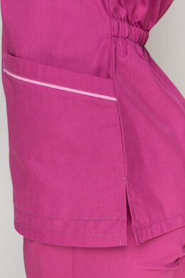 Monique+ Br. skinny suit. COTTON. Fuchsia + pink (piping) (5410161) Monique+ Br. skinny suit. COTTON. Fuchsia + pink (piping) (5410161) фото 14