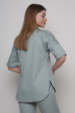 Куртка женская хирургическая Рио. Олива светлая. COTTON. (5437001) Куртка женская хирургическая Рио. Олива светлая. COTTON. (5437001) фото 2