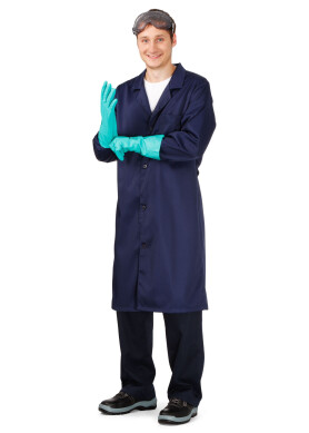 Dressing gown man's acidproof "K-80" (220087) Dressing gown man's acidproof "K-80" (220087) фото 1