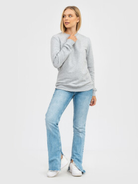 Свитшот UNISEX с начесом U-0301 серый (5110310) Свитшот UNISEX с начесом U-0301 серый (5110310) фото 4