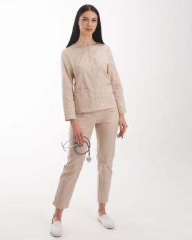 Medical suit women's Jacqueline cream 440-460-677 (6613359) Medical suit women's Jacqueline cream 440-460-677 (6613359) фото 1