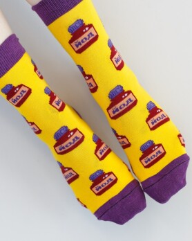 Medical socks with Iodine print 143-335-835 (6613879) Medical socks with Iodine print 143-335-835 (6613879) фото 2