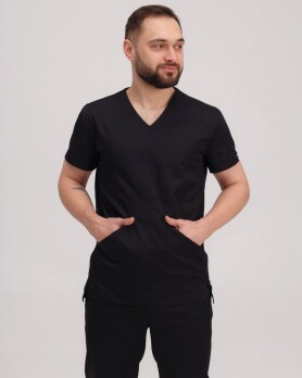 Medical suit for men Milan black 134-321-708 (6613672) Medical suit for men Milan black 134-321-708 (6613672) фото 3