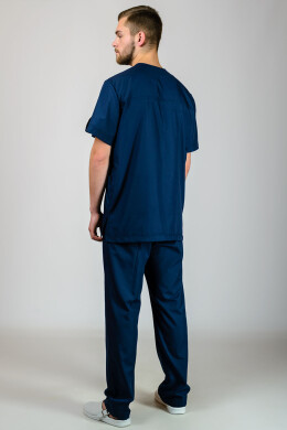 Suit K-33-1. COTTON. Unisex Dark blue (544757) Suit K-33-1. COTTON. Unisex Dark blue (544757) фото 10