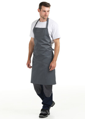 Work apron (twill fabric) grey (777710366) Work apron (twill fabric) grey (777710366) фото 1
