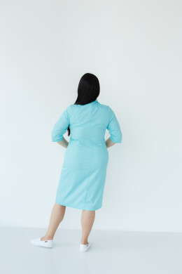 Women's medical gown Sophie menthol +SIZE 306-441-677 (6625320) Women's medical gown Sophie menthol +SIZE 306-441-677 (6625320) фото 4