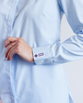 Medical shirt women's Stephanie blue 402-333-821 (6613521) Medical shirt women's Stephanie blue 402-333-821 (6613521) фото 6