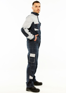 Suit worker "ULTRA" blue - semi-overalls with a jacket (1236) Suit worker "ULTRA" blue - semi-overalls with a jacket (1236) фото 1
