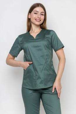 Eva stretch medical stretch suit, evening forest (5436955) Eva stretch medical stretch suit, evening forest (5436955) фото 4