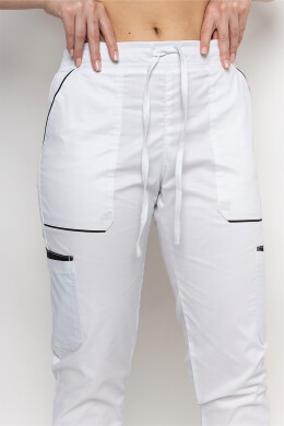 Medical Emeli-stretch trousers for women. White (5436963) Medical Emeli-stretch trousers for women. White (5436963) фото 4