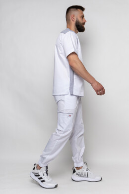Manhattan Men's Joggers Suit. White (5437023) Manhattan Men's Joggers Suit. White (5437023) фото 4