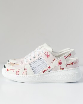 Обувь медицинская кроссовки с открытой пяткой Beauty Pink PU подошва 347-359-850 (6613135) Обувь медицинская кроссовки с открытой пяткой Beauty Pink PU подошва 347-359-850 (6613135) фото 2