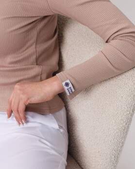 Medical longsleeve in women's mocha welt 392-421-901 (6613459) Medical longsleeve in women's mocha welt 392-421-901 (6613459) фото 5