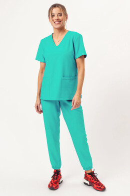 Medical suit "Maria" blue (401402) Medical suit "Maria" blue (401402) фото 7