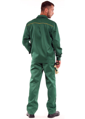 Suit worker "STANDARD" (fabric of Greta 210) - semi-overalls and a jacket (1233) Suit worker "STANDARD" (fabric of Greta 210) - semi-overalls and a jacket (1233) фото 4