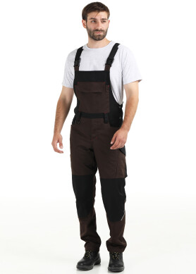 Work overalls "PATRIOT" brown-black (55500057) Work overalls "PATRIOT" brown-black (55500057) фото 3