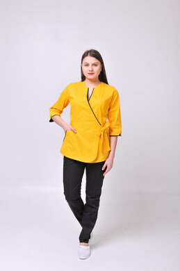 Venice+ Br. skinny suit. COTTON. Yellow / black (544629) Venice+ Br. skinny suit. COTTON. Yellow / black (544629) фото 1