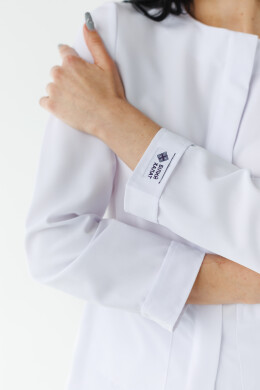 Women's medical suit Jacqueline white (Viscose “Elite”) 440-324-927 (6624466) Women's medical suit Jacqueline white (Viscose “Elite”) 440-324-927 (6624466) фото 3
