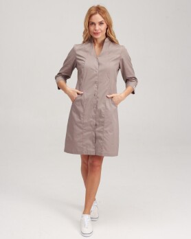 Medical gown women's Elizabeth mocco 416-421-679 (6613606) Medical gown women's Elizabeth mocco 416-421-679 (6613606) фото 8