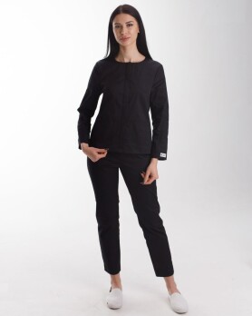 Medical suit for women Jacqueline black 440-321-677 (6613357) Medical suit for women Jacqueline black 440-321-677 (6613357) фото 1