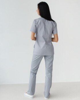Medical shirt women's Topaz gray 164-328-705 / 386-328-705 (6613496) Medical shirt women's Topaz gray 164-328-705 / 386-328-705 (6613496) фото 2