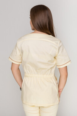 Костюм медичний Монік - стрейч. / Бр. завужені. Стрейчевий COTTON. Шампань (5410164) Костюм медичний Монік - стрейч. / Бр. завужені. Стрейчевий COTTON. Шампань (5410164) фото 9