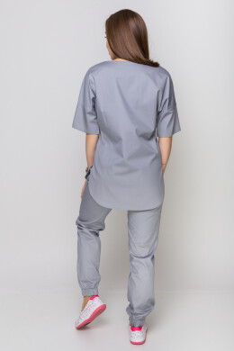 Medical suit Rio with joggers women. Smoke (5410176) Medical suit Rio with joggers women. Smoke (5410176) фото 4