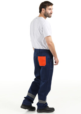 Work trousers "UNIVERSAL-COMBO" (twill fabric) blue (44441020) Work trousers "UNIVERSAL-COMBO" (twill fabric) blue (44441020) фото 2