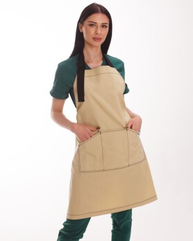 Professional water-repellent apron Verona beige 173-454-909 (6613856) Professional water-repellent apron Verona beige 173-454-909 (6613856) фото 3