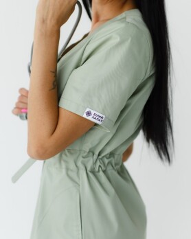 Medical tunic for women Naomi pistachio 151-396-679 (6613960) Medical tunic for women Naomi pistachio 151-396-679 (6613960) фото 6