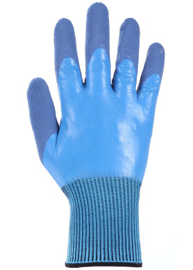 Work gloves with double latex coating (30133) Work gloves with double latex coating (30133) фото 2