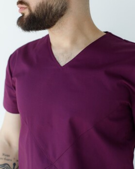 Medical suit for men Milan purple 134-335-708 (6613717) Medical suit for men Milan purple 134-335-708 (6613717) фото 6
